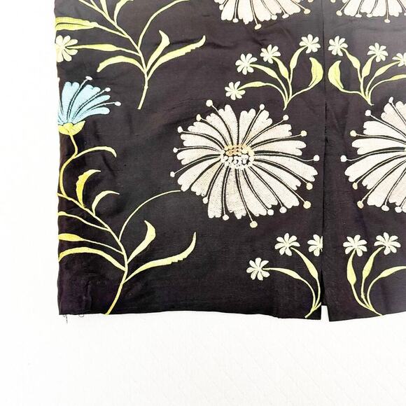 Patrick Christopher Silk Embroidered Flower Pencil Skirt Size 16W - Picture 4 of 5